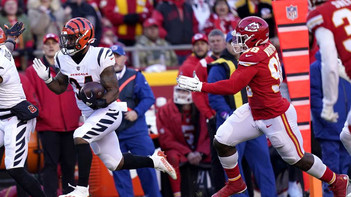 PHOTOS: Cincinnati Bengals defeat Kansas City Chiefs to win AFC title