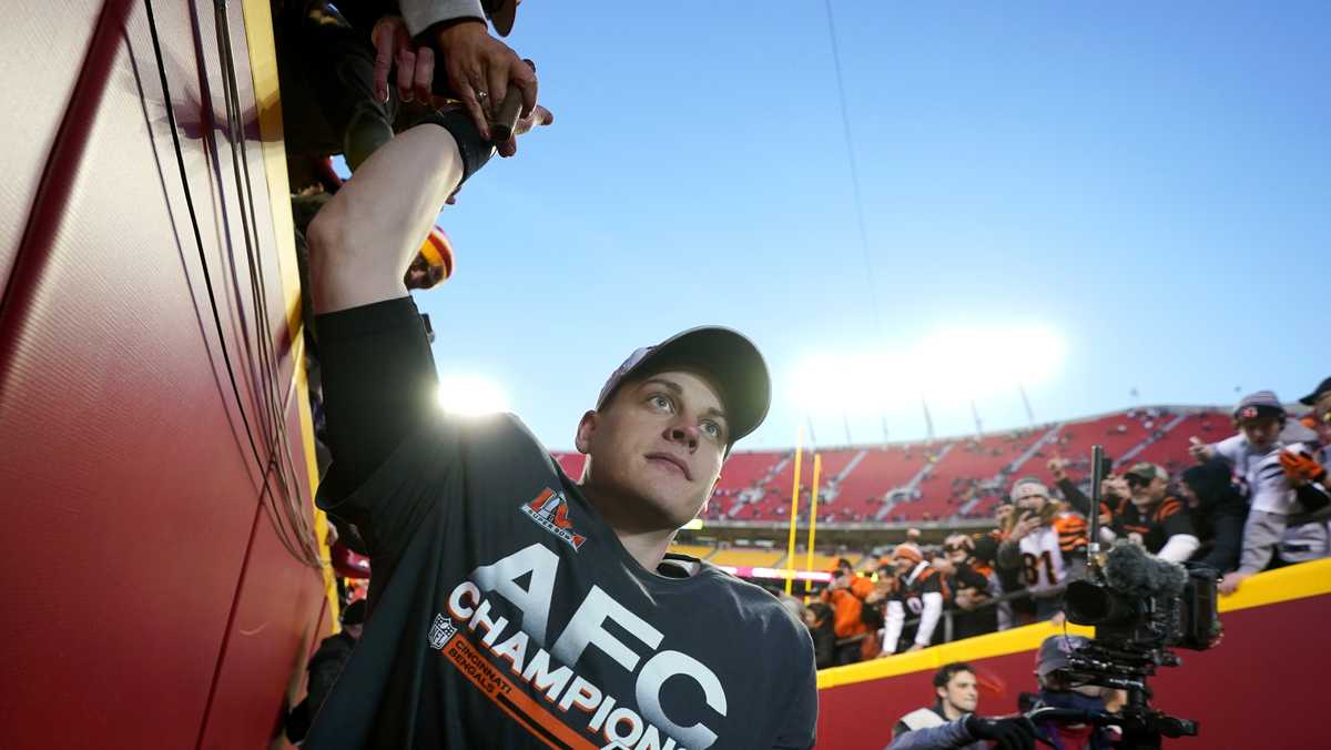 Cincinnati Bengals Joe Burrow AFC Championship postgame press