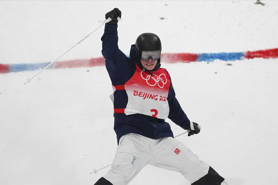 Walter Wallberg Sweden's Walter Wallberg competes in the men's moguls finals at Genting Snow Park at the 2022 Winter Olympics, Saturday, Feb. 5, 2022, in Zhangjiakou, China. (AP Photo/Gregory Bull)