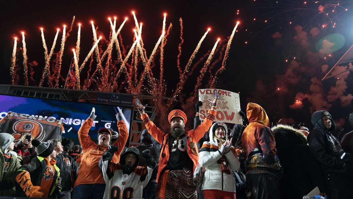 30K fans celebrate Bengals' Super Bowl appearance