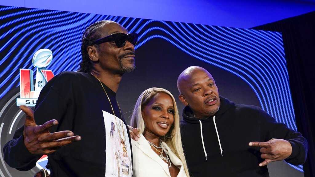 Super Bowl 2022: Dr. Dre, Eminem, Mary J. Blige to Headline Halftime