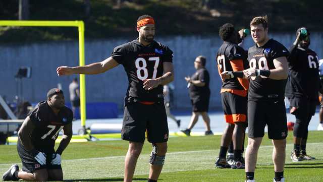 C.J. Uzomah's return in Super Bowl after injury looks promising - Vimarsana News