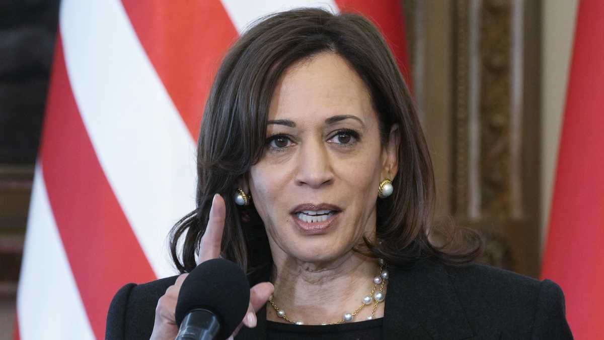 Kamala Harris embraces call for war crimes probe of Russia