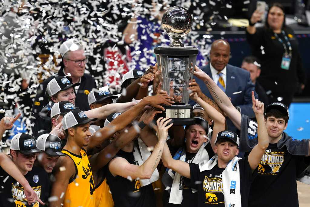 Iowa Defeats Purdue To Win Big Ten Tournament Title