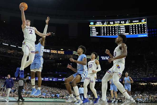 GALLERY: KU vs. UNC NCAA Championship game