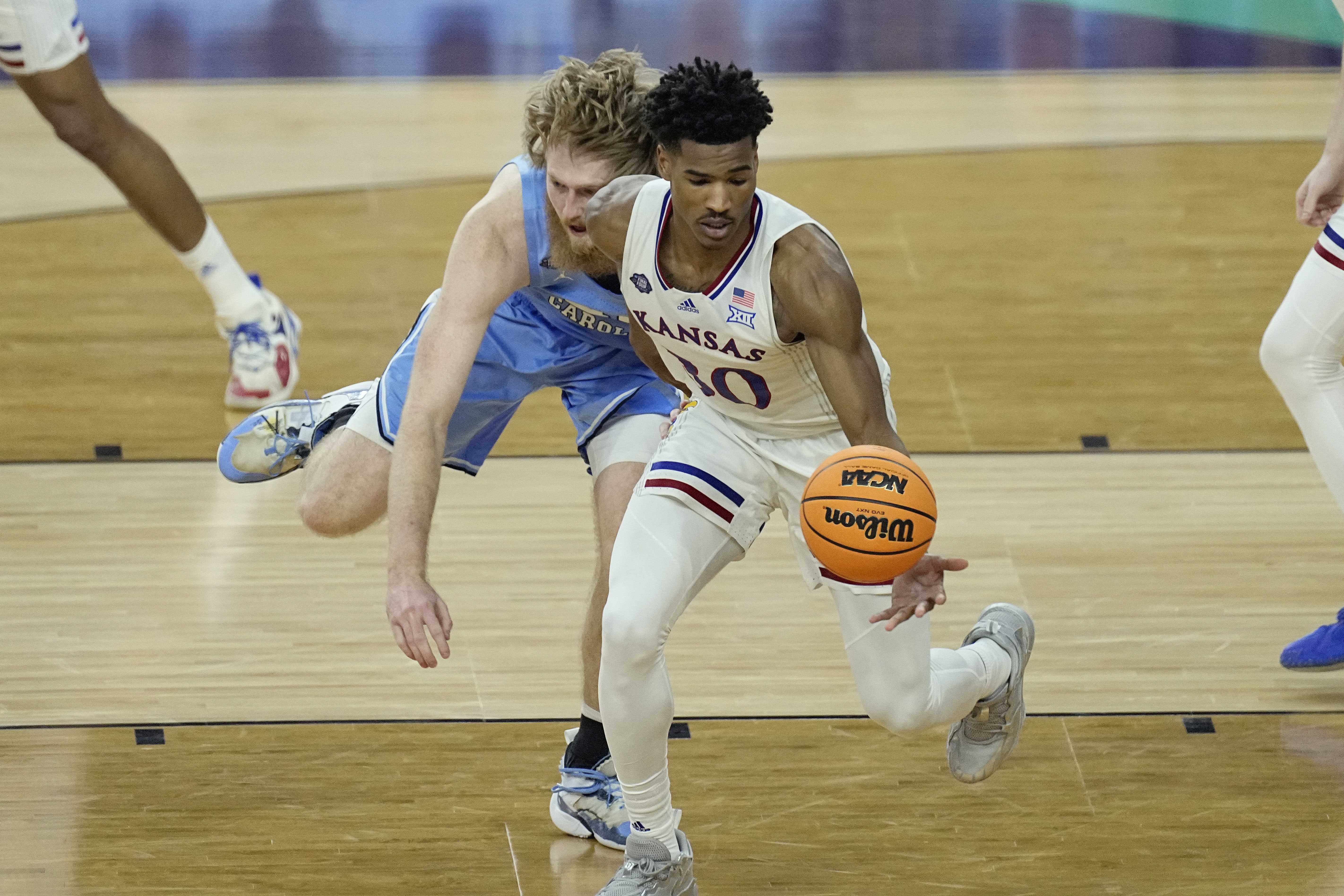 From a tragic 2020 to a 15-point halftime deficit, Kansas' David McCormack  smiled through it all