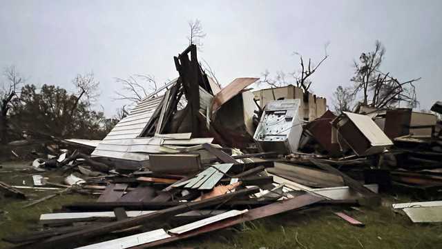 Severe storms kill 2 in Georgia, Texas as system tears through the South - Vimarsana News
