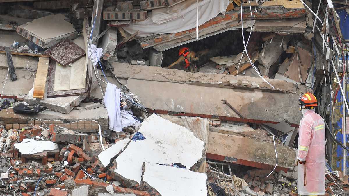 Survivor found almost 6 days after China building collapse