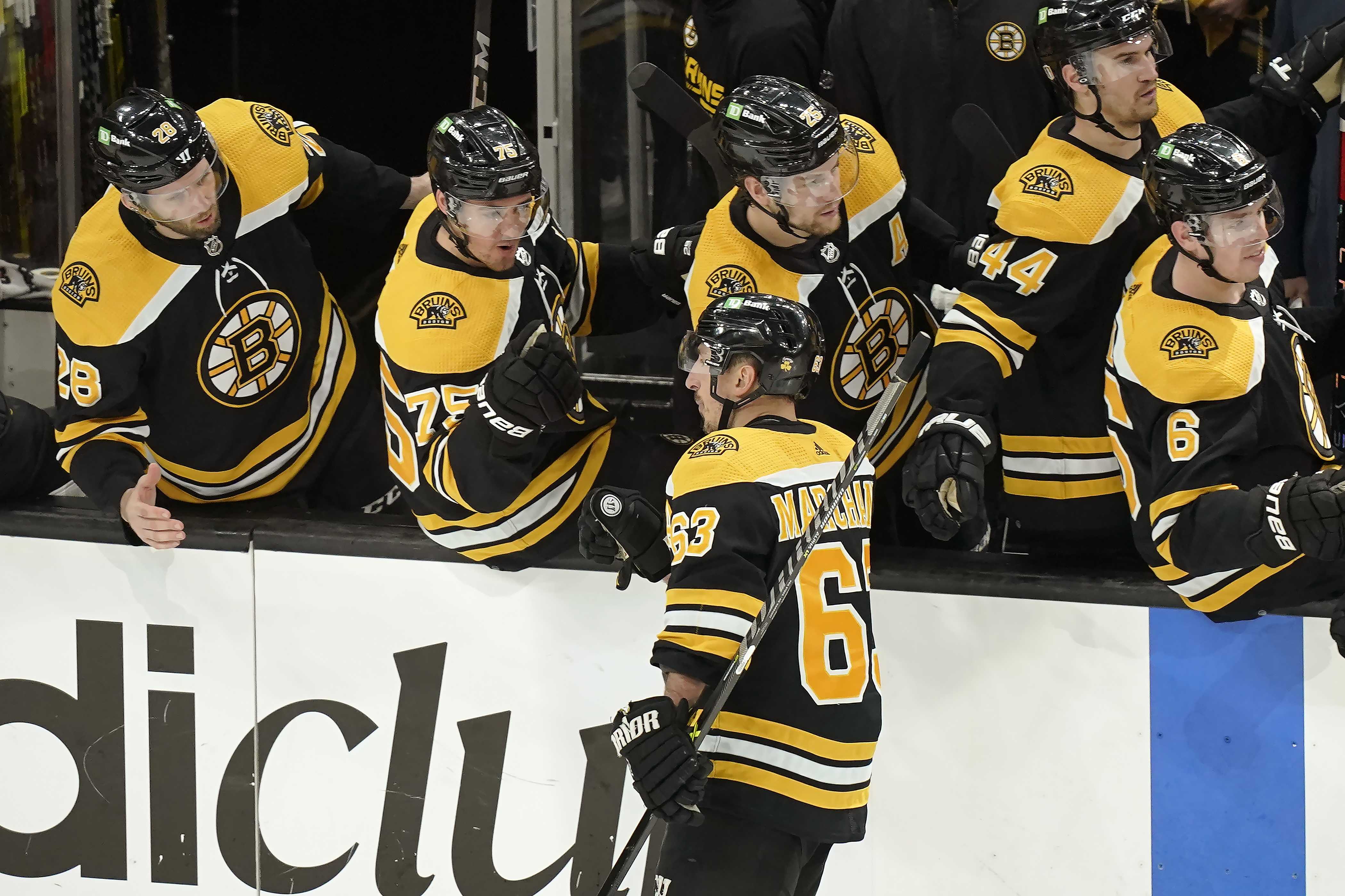 Marchand Scores Twice, Bruins Beat Canes To Tie Series At 2