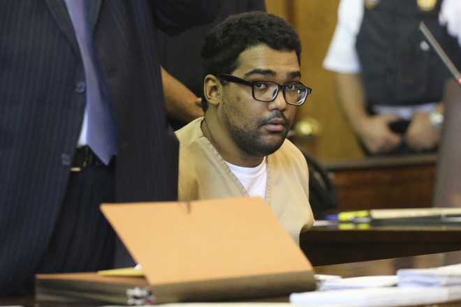 FILE&#x20;-&#x20;Richard&#x20;Rojas,&#x20;of&#x20;the&#x20;Bronx,&#x20;N.Y.,&#x20;appears&#x20;in&#x20;Manhattan&#x20;Supreme&#x20;Court&#x20;during&#x20;his&#x20;arraignment,&#x20;Thursday,&#x20;July&#x20;13,&#x20;2017,&#x20;in&#x20;New&#x20;York.&#x20;Rojas,&#x20;the&#x20;man&#x20;behind&#x20;the&#x20;wheel&#x20;of&#x20;the&#x20;car&#x20;that&#x20;barreled&#x20;through&#x20;crowds&#x20;of&#x20;pedestrians&#x20;in&#x20;New&#x20;York&#x20;City&amp;apos&#x3B;s&#x20;Times&#x20;Square,&#x20;killing&#x20;a&#x20;woman&#x20;and&#x20;injuring&#x20;22&#x20;other&#x20;people,&#x20;is&#x20;finally&#x20;headed&#x20;to&#x20;trial,&#x20;Monday,&#x20;May&#x20;9,&#x20;2022,&#x20;after&#x20;various&#x20;delays&#x20;over&#x20;five&#x20;years,&#x20;including&#x20;pandemic-induced&#x20;court&#x20;shutdowns.&#x20;&#x28;Jefferson&#x20;Siegel&#x2F;The&#x20;Daily&#x20;News&#x20;via&#x20;AP,&#x20;Pool,&#x20;File&#x29;