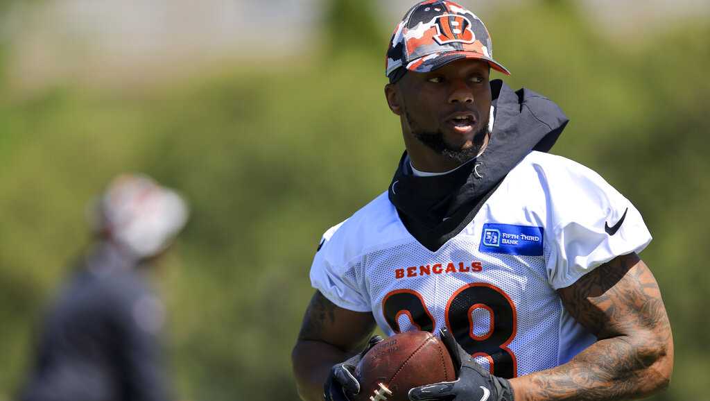 Photos  Bengals Rookies Lead Flag Football Camp