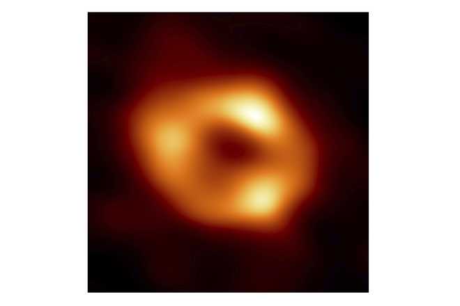 Supermassive black hole: 1st image of Sagittarius A* at the center of Milky  Way galaxy revealed