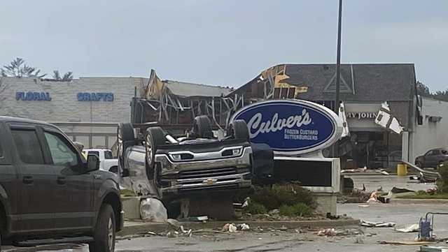 At least one person killed, 40 injured in Michigan tornado