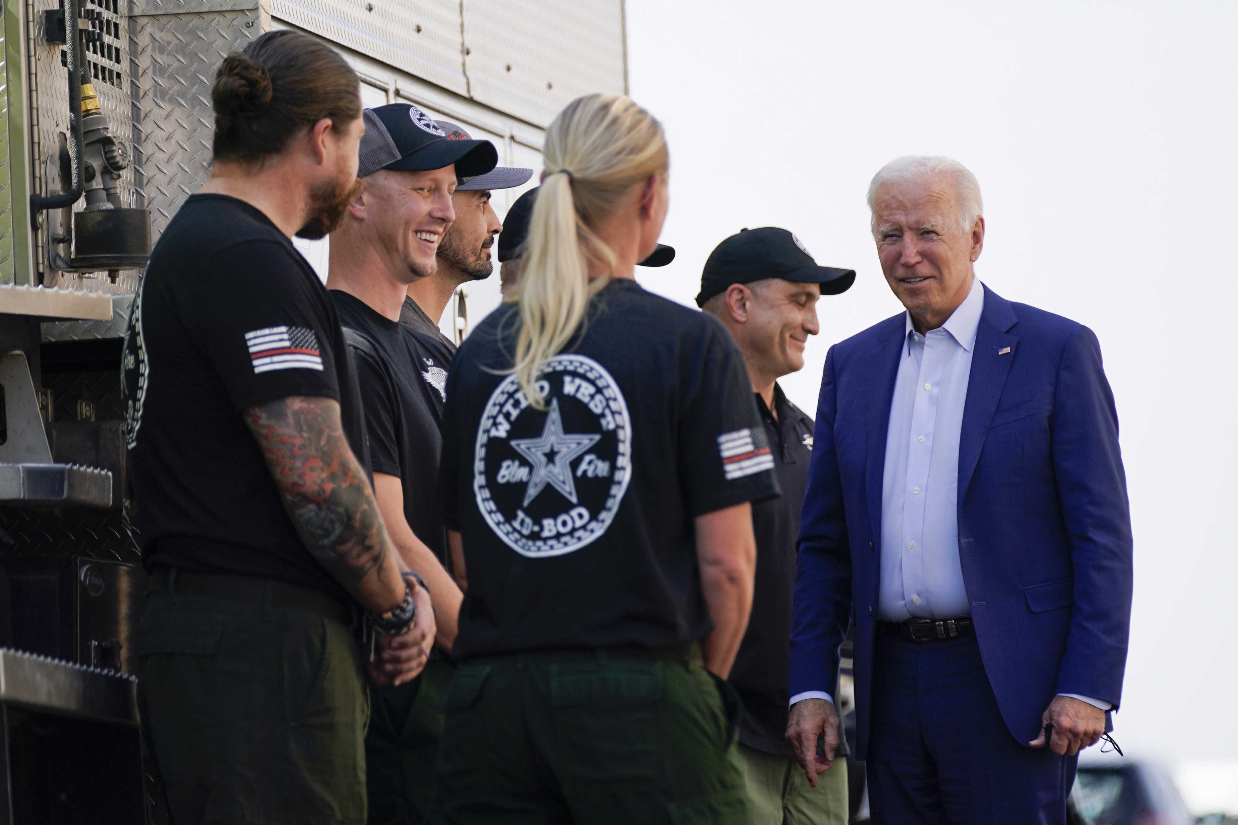 Biden Signs Off On Hefty Pay Raise For Federal Firefighters