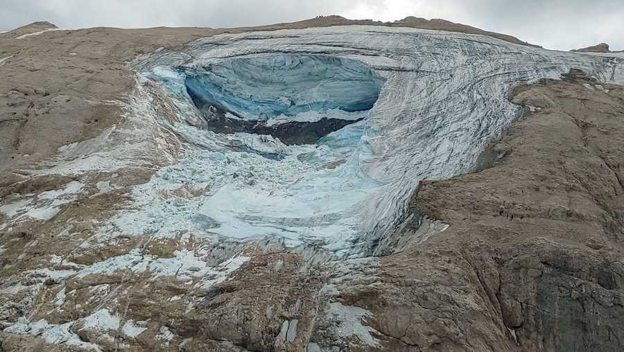 Glacier in Italy