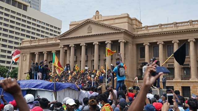 Sri Lanka's president to resign Wednesday following storming of home - Vimarsana News