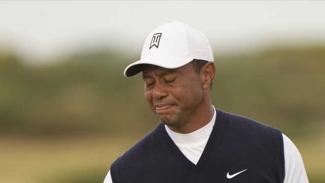 Tiger Woods toils to 6-over 78 in British Open grind - Vimarsana News