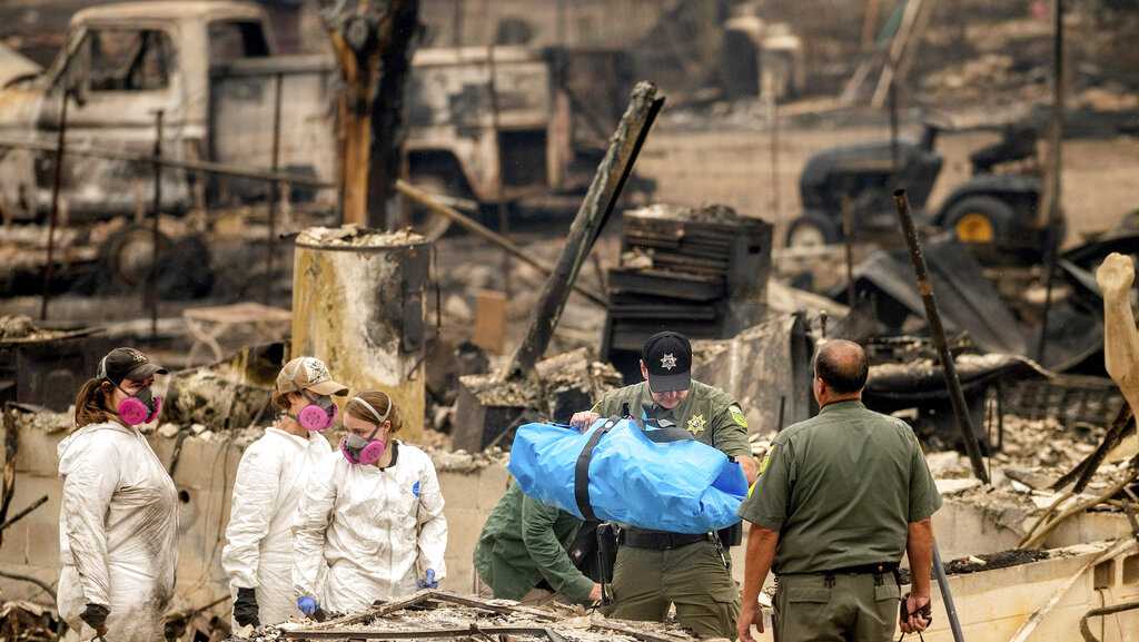 Authorities: 2 more bodies found within California fire zone - Vimarsana News