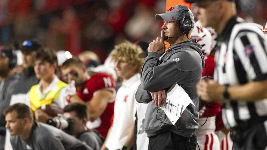 Nebraska football fires coach Scott Frost Nebraska football fires coach Scott Frost