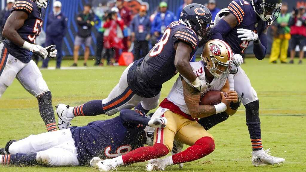 the bears and the 49ers
