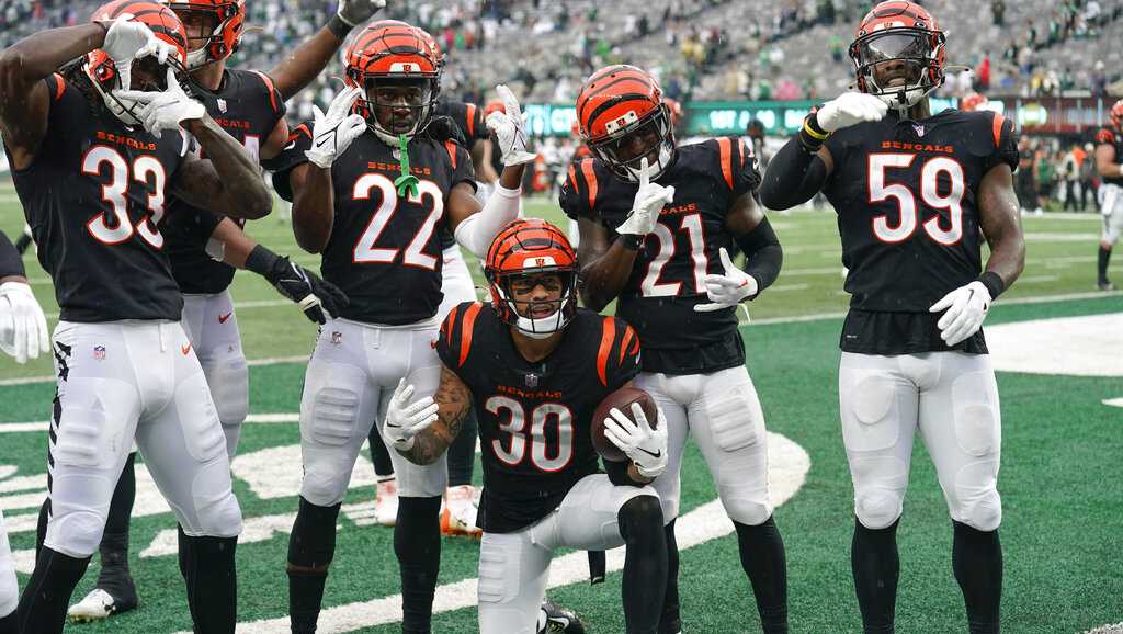 Burrow leads Bengals to 1st win of season, 27-12 over Jets