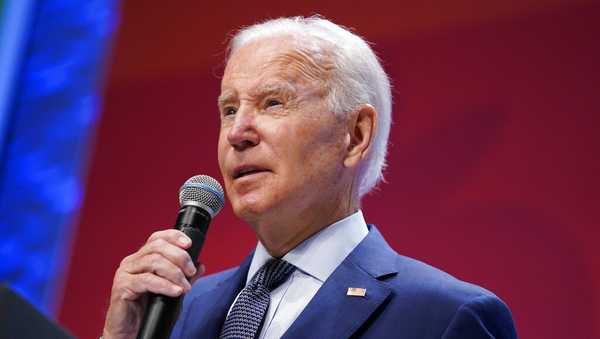 President Joe Biden speaks during the White House Conference on Hunger, Nutrition, and Health, at the Ronald Reagan Building, Wednesday, Sept. 28, 2022, in Washington. (AP Photo/Evan Vucci)