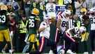 Patriots QB Hoyer taken to locker room after big sack by Packers