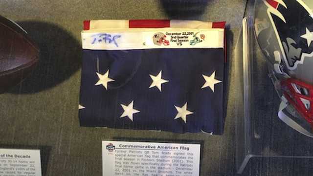 NH man sues Patriots, says they ruined his Brady-signed flag - Vimarsana News