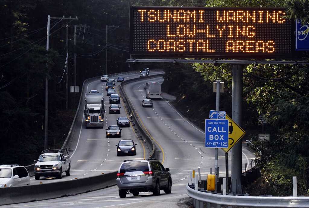 California updates tsunami hazard maps for 7 counties