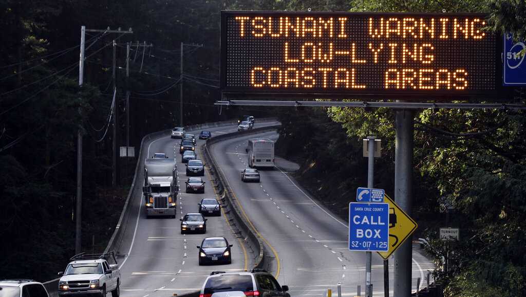 California updates tsunami risk maps for 7 counties