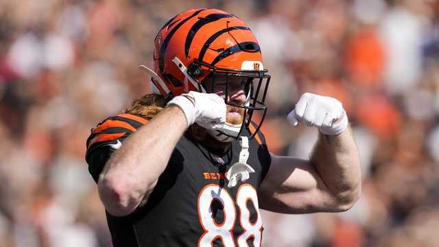 Bengals' Hurst ruled out for rest of Sunday's game against Chiefs