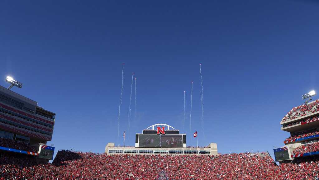 What time is the Nebraska football game today?