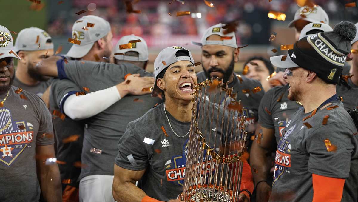 Former Black Bear Jeremy Pena Named World Series MVP [VIDEO]