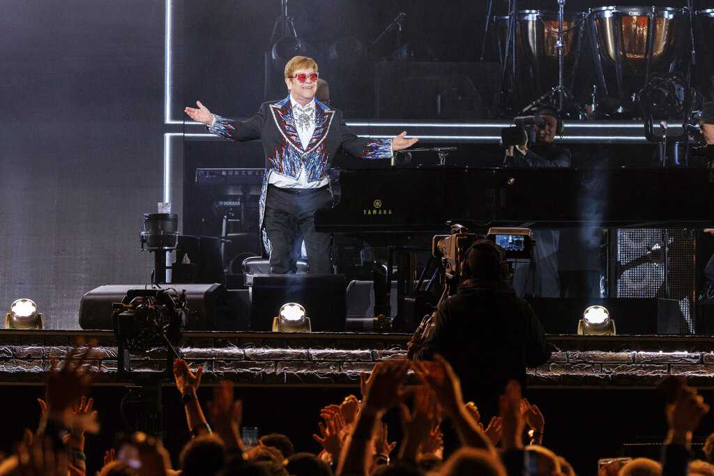 Elton John gets his own Barbie before Dodgers Stadium show