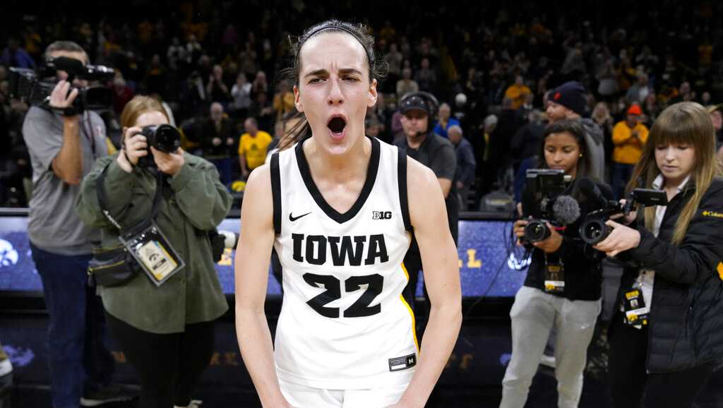 IA's Caitlin Clark Reaches Unprecedented Mark in Big Ten History