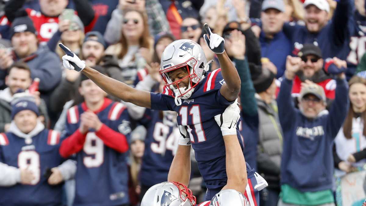 New England Patriots' Kyle Dugger against the New York Jets during