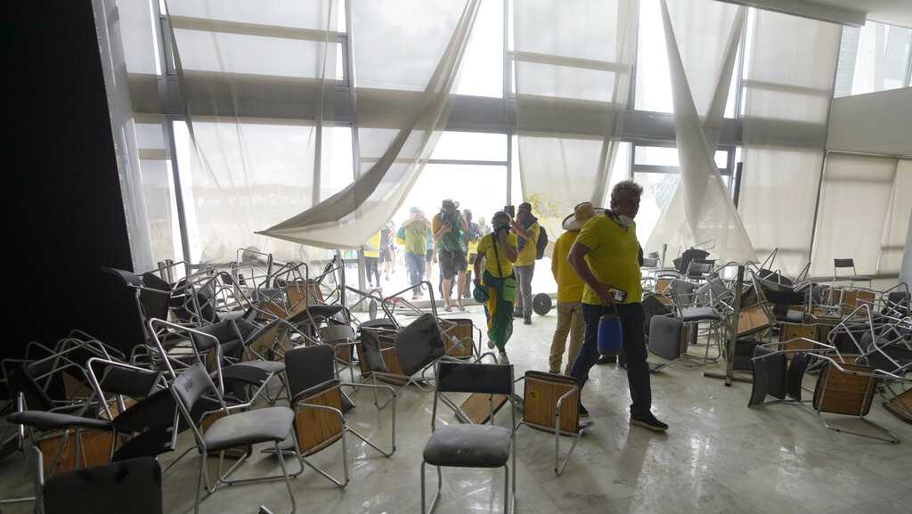 Pro-Bolsonaro protesters storm Brazil's Congress, high court - Vimarsana News
