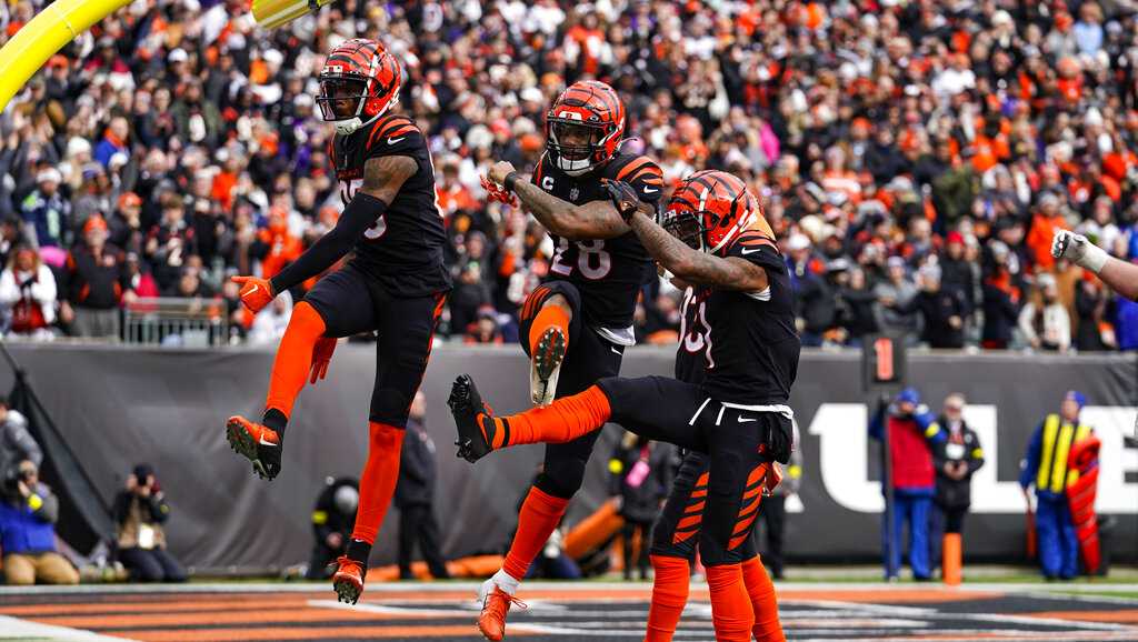 Watch: Tee Higgins' amazing catch against Ravens sets up Bengals' TD