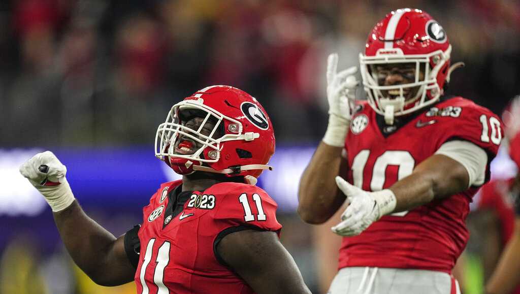 Georgia blasts TCU 65-7 in the College Football Playoff