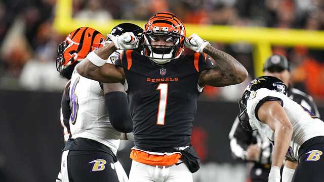 Stunning fumble return TD for Bengals beats Ravens, keeps