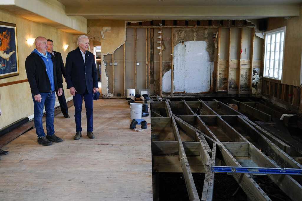 President Biden vows to help Central Coast rebuild after storms