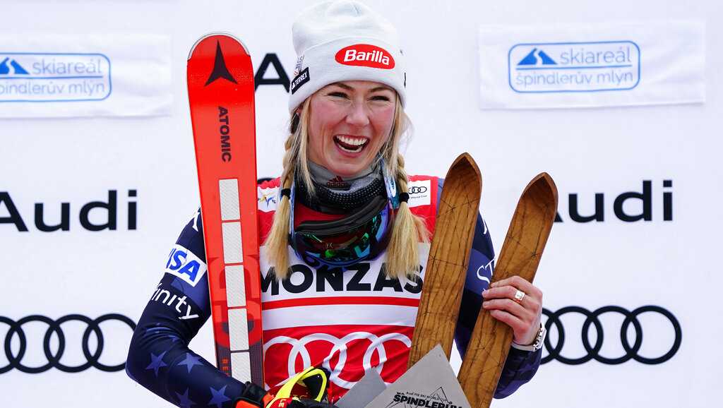 NH native Mikaela Shiffrin moves within 1 win of World Cup record