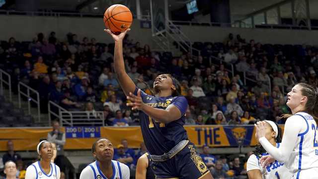 No. 10 Notre Dame races to quick lead, cruises by Pitt 83-43 - Vimarsana News