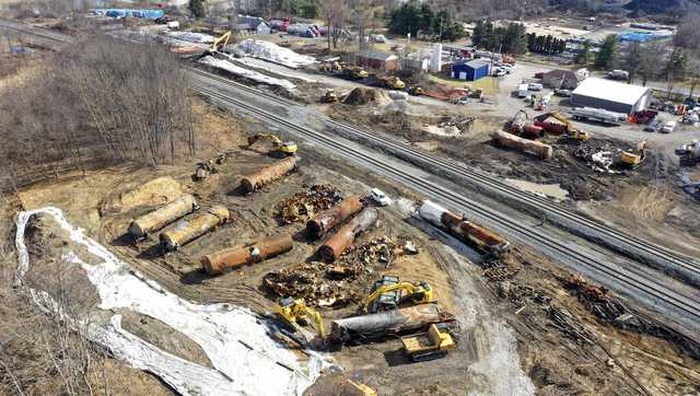 Indiana landfill, Ohio incineration company to receive waste from train derailment site - Vimarsana News