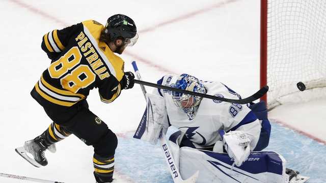 NHL-best Bruins clinch Atlantic with 2-1 win over Tampa Bay - Vimarsana News
