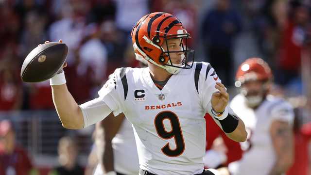 WATCH: Joe Burrow reaches century mark for career touchdowns against San Francisco - Vimarsana News