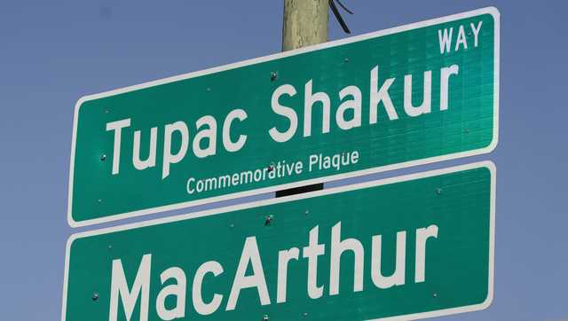 Tupac Shakur has an Oakland street named for him 27 years after his death - Vimarsana News
