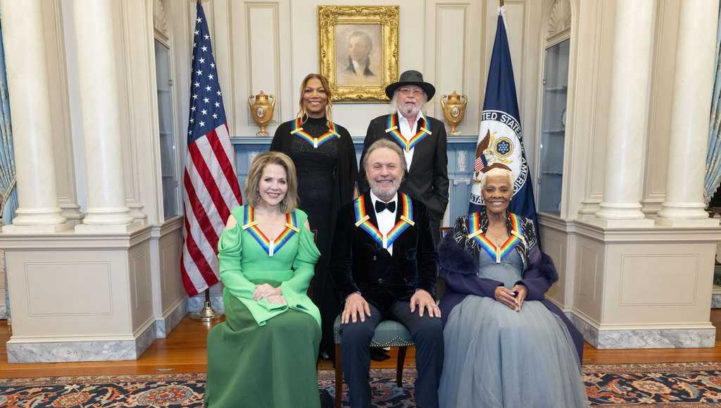 Kennedy Center Honors fetes new inductees, including Queen Latifah