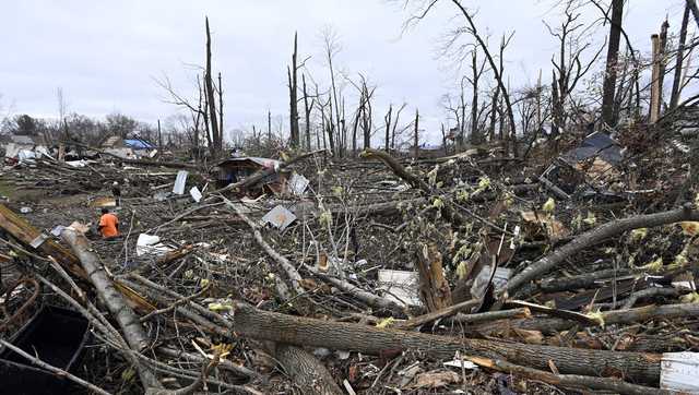 A 4-month-old survived after a Tennessee tornado tossed him. His parents found him in a downed tree - Vimarsana News