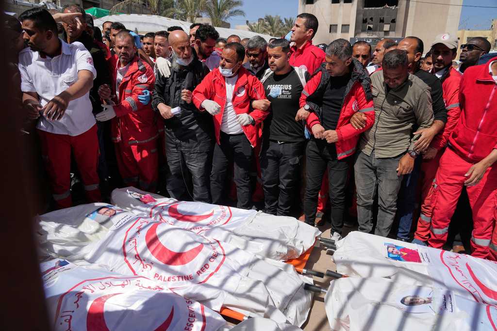 Israeli probe into killings of Palestinian medics finds 'professional failures'